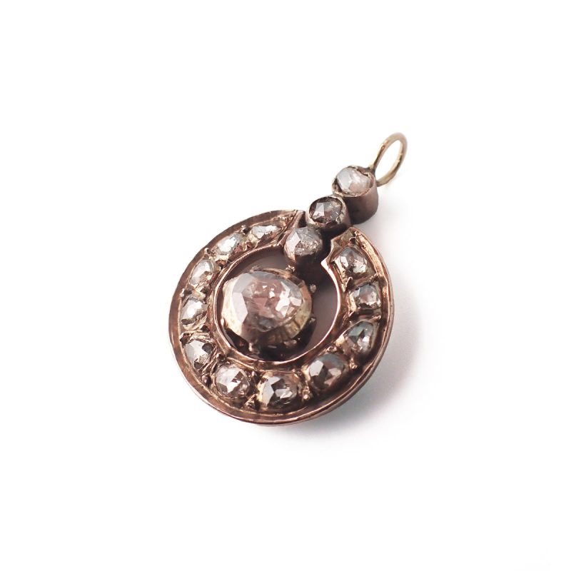 Pendente con diamanti