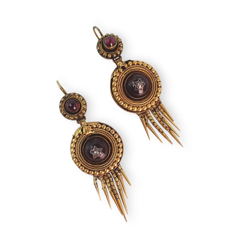 Orecchini Vittoriani inglesi