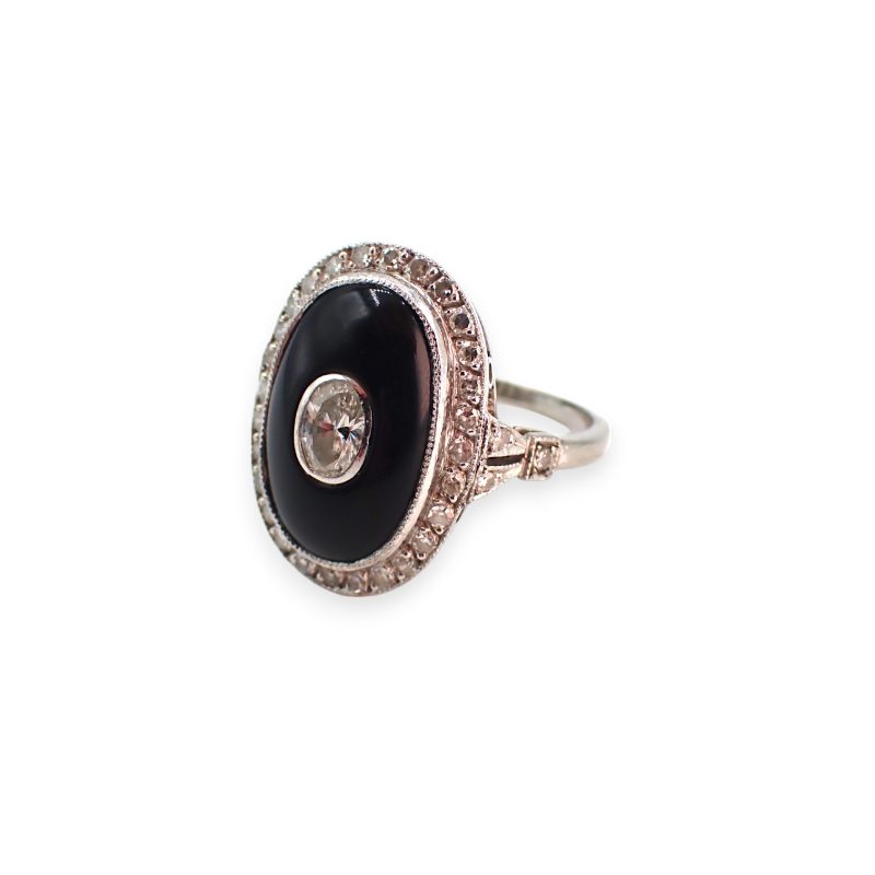 Anello solitario d'epoca