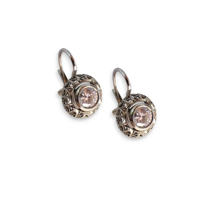 Orecchini monachella traforati