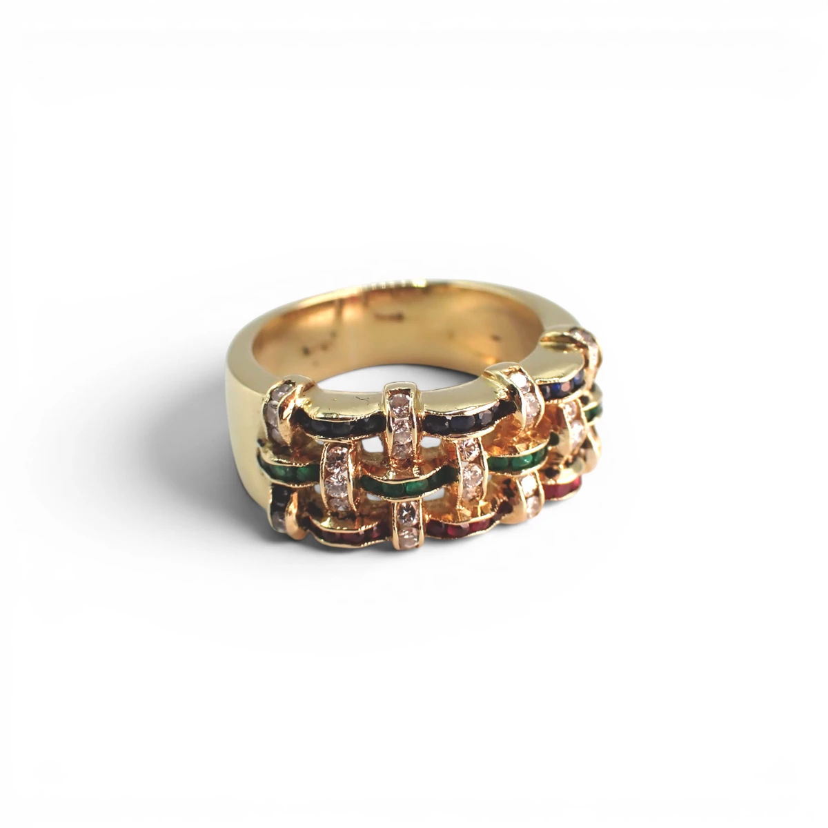 Anello da mignolo intreccio